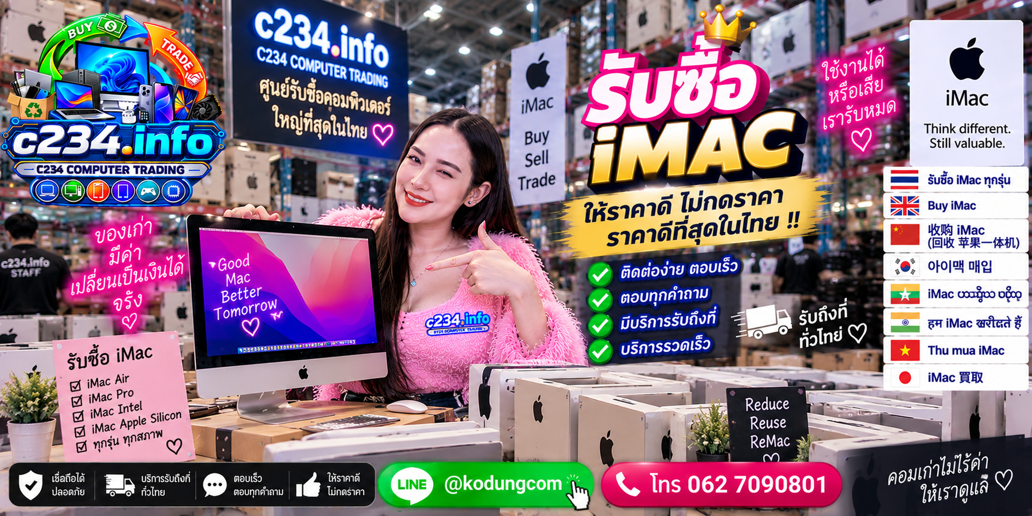 C234 Computer Trading รับซื้อ Mini PC มือสองทุกแบรนด์ พร้อมบริการรับถึงที่ตามเงื่อนไข