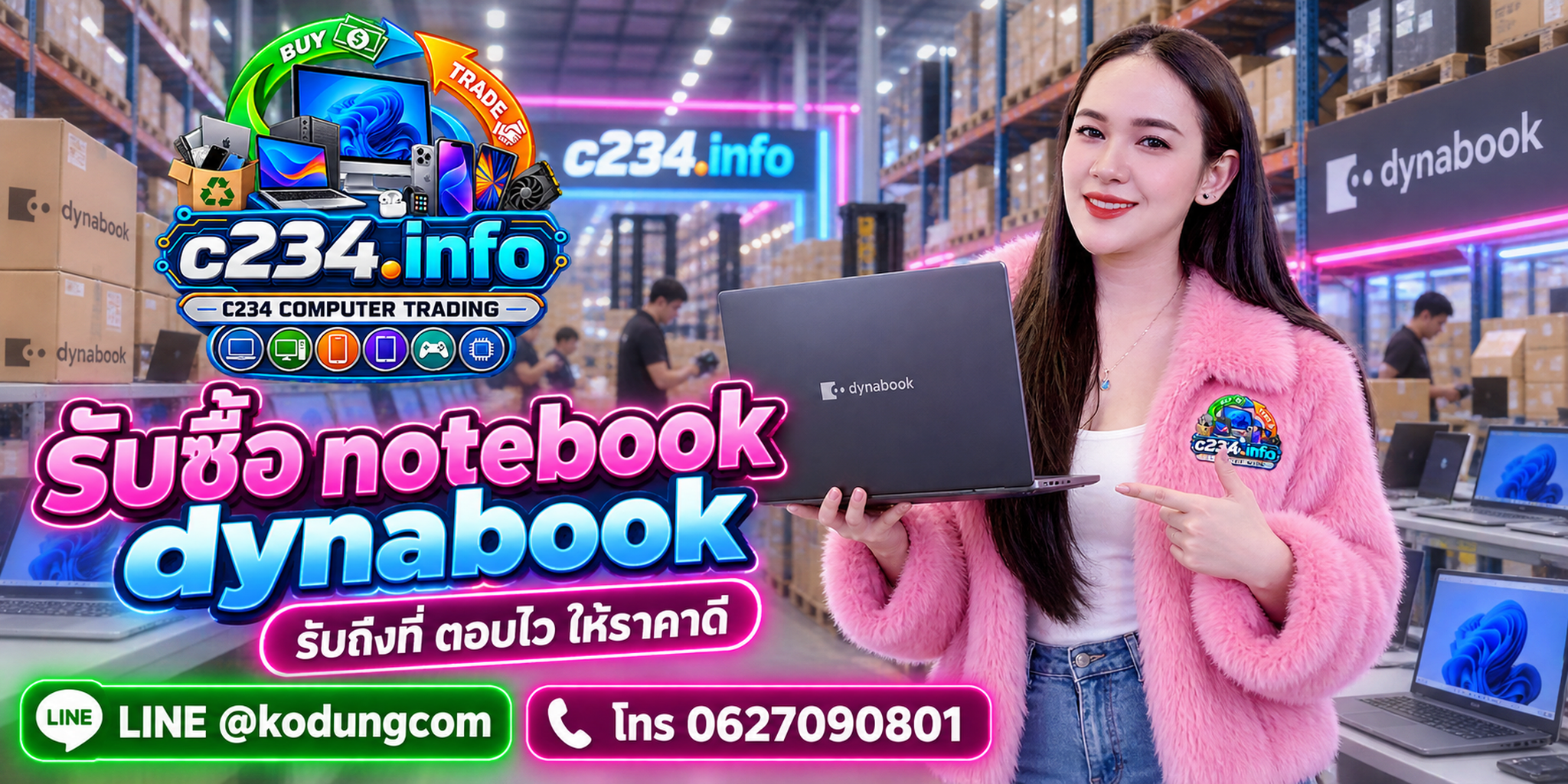 C234 Computer Trading รับซื้อ Notebook HP รับถึงที่ ตอบไว ประเมินจากรุ่นและสภาพ