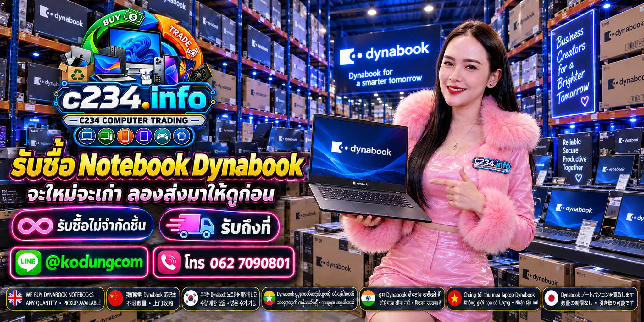 รับซื้อ Notebook HP เก่าหรือใหม่ ส่งให้ C234 Computer Trading ดูก่อน พร้อมรับงานหลายเครื่อง